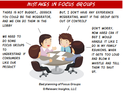 Common Mistakes When Doing Focus Groups - Relevant 